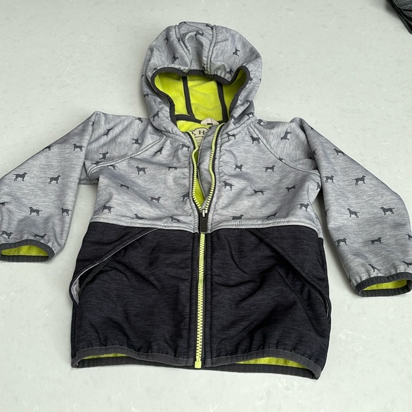 Hatley Kids Fleece Lined Dog Coat Sz 3 - Picture 1 of 6